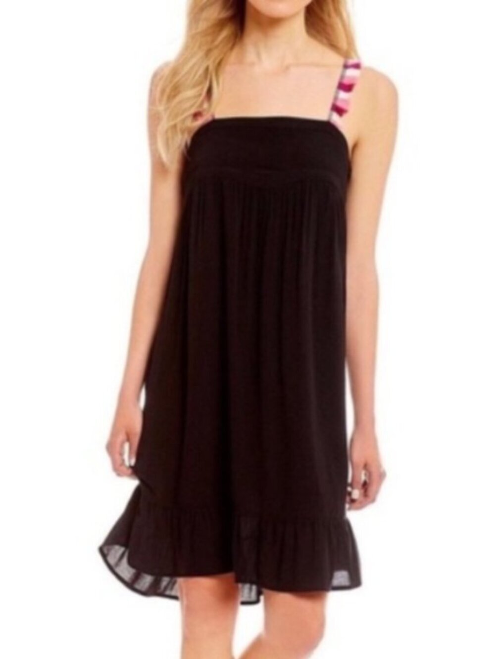 *Buffalo David Bitton Boho Tunic Dress Flowy Mini Dress XS NWT